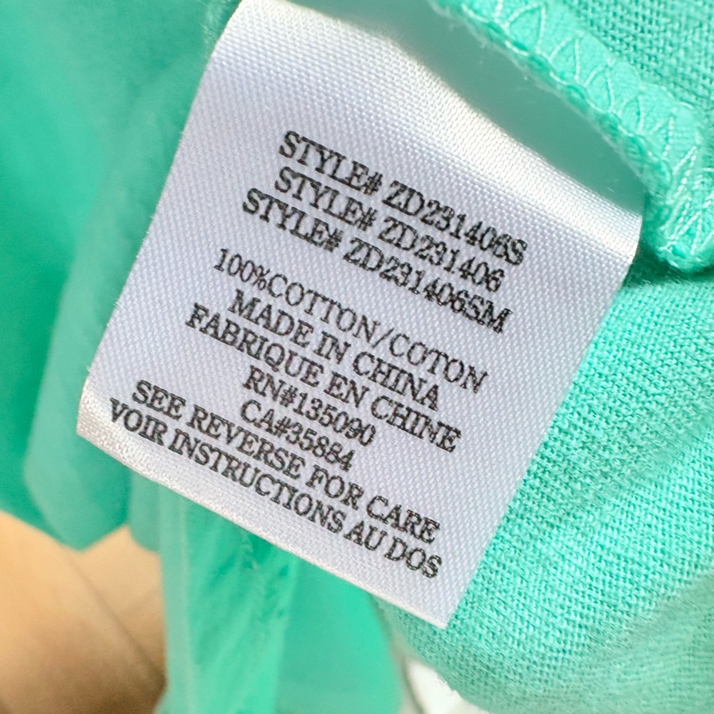 Z Supply NWT Easy Going Cotton Slub Midi Dress Cabana Green Size Large - Picture 11 of 11